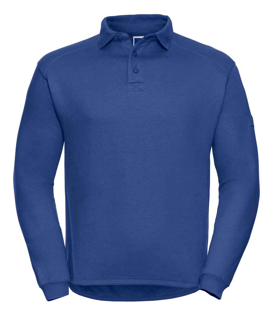 Russell Athletic Heavy Duty Collar Sweatshirt 012M - Bright Royal