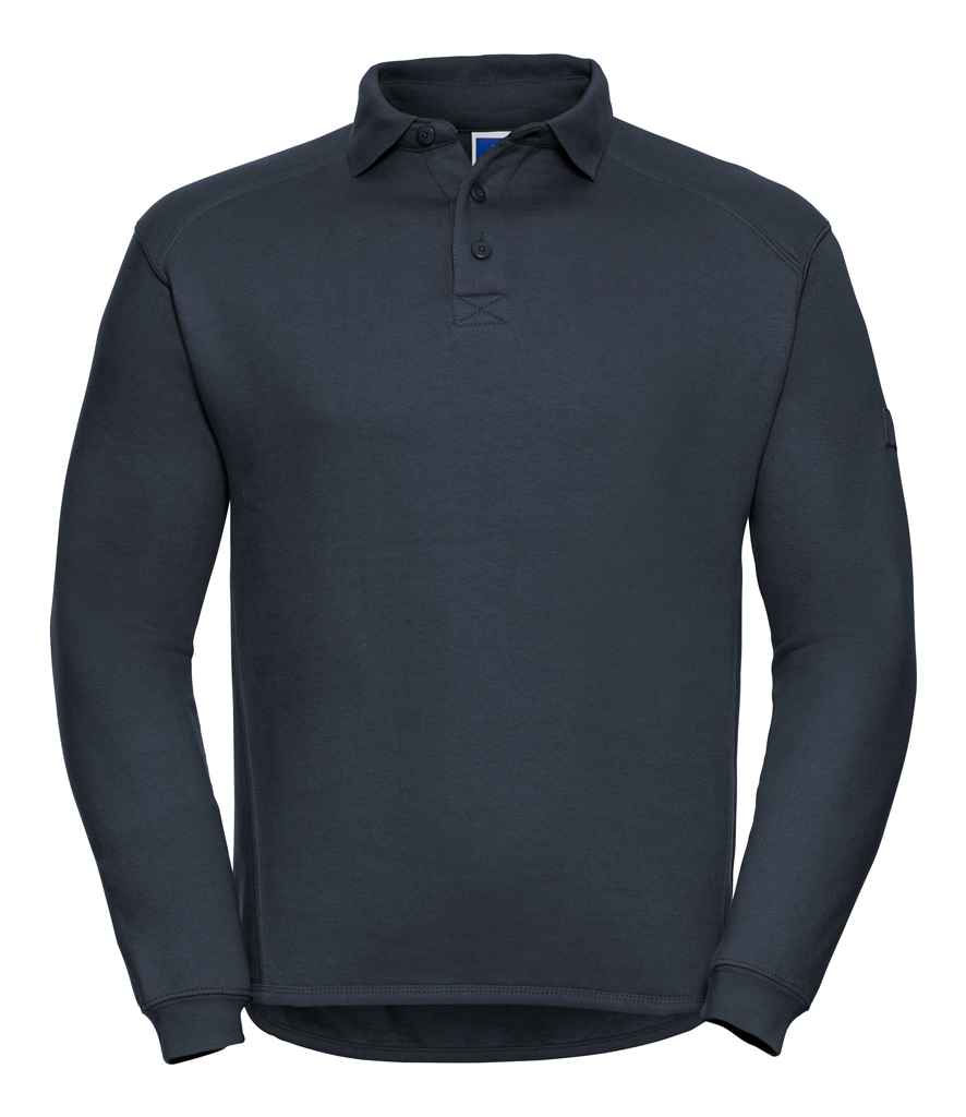 Russell Athletic Heavy Duty Collar Sweatshirt 012M - French Navy