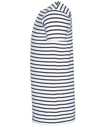 SOL'S Miles Striped T-Shirt 01398 - 01398 White/Navy Side