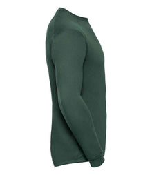 Russell Athletic Heavyweight Sweatshirt 013M - 013M Bottle Green Side