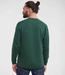 Russell Athletic Heavyweight Sweatshirt 013M - 013M Bottle Green Model