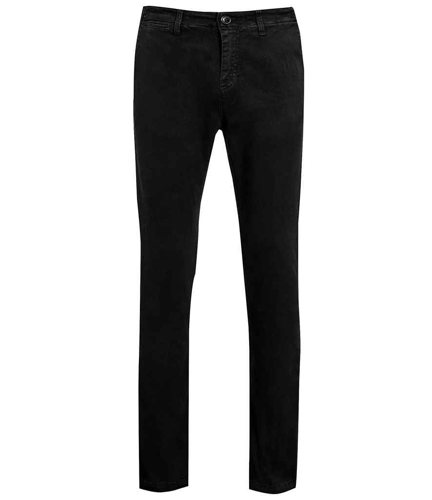 SOL'S Jules Chino Trousers 01424 - Black