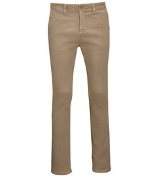 SOL'S Jules Chino Trousers 01424 - Chestnut