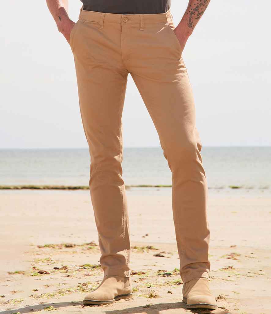 SOL'S Jules Chino Trousers 01424 - 01424 Chestnut Model