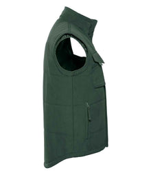 Russell Athletic Gilet 014M - 014M Bottle Green Side