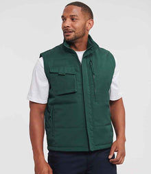 Russell Athletic Gilet 014M - 014M Bottle Green Model