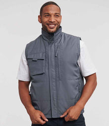 Russell Athletic Gilet 014M - 014M Convoy Grey Model