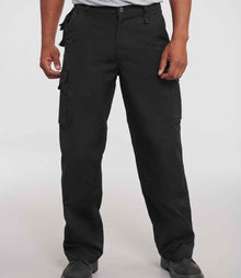 Russell Athletic Heavy Duty Work Trousers 015M - 015M Black Model