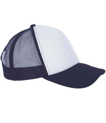 SOL'S Bubble Contrast Cap 01668 - White/French Navy