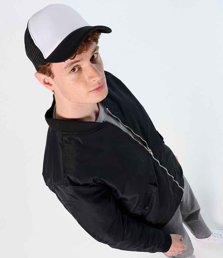 SOL'S Bubble Contrast Cap 01668 - 01668 White/Black Model