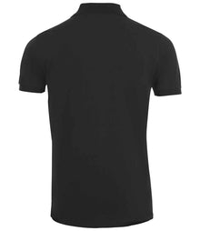 SOL'S Phoenix Piqué Polo Shirt 01708 - 01708 Black Back