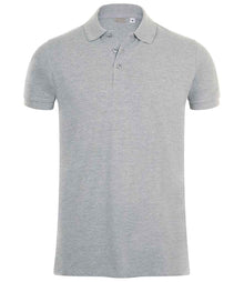 SOL'S Phoenix Piqué Polo Shirt 01708 - Grey Marl