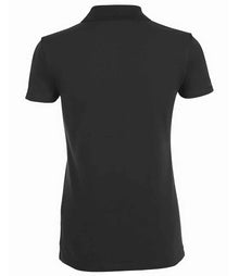 SOL'S Ladies Phoenix Piqué Polo Shirt 01709 - 01709 Black Back