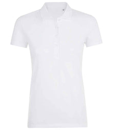 SOL'S Ladies Phoenix Piqué Polo Shirt 01709 - White
