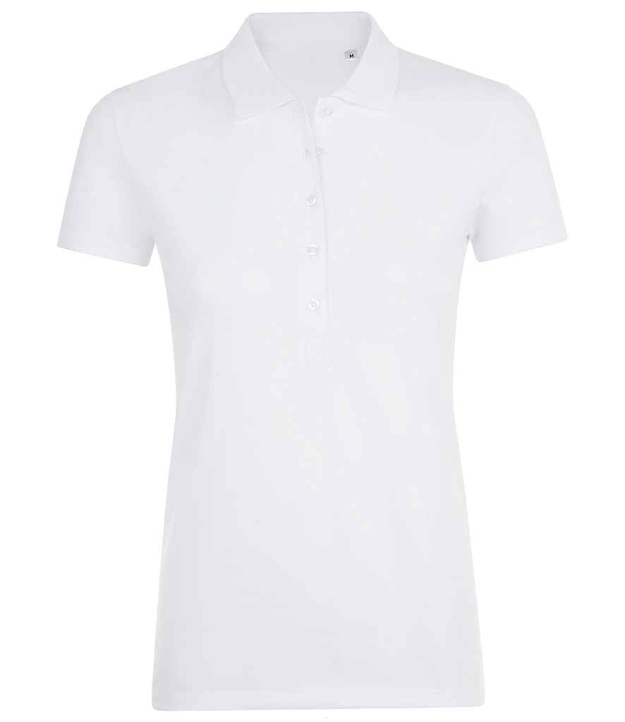 SOL'S Ladies Phoenix Piqué Polo Shirt 01709 - White