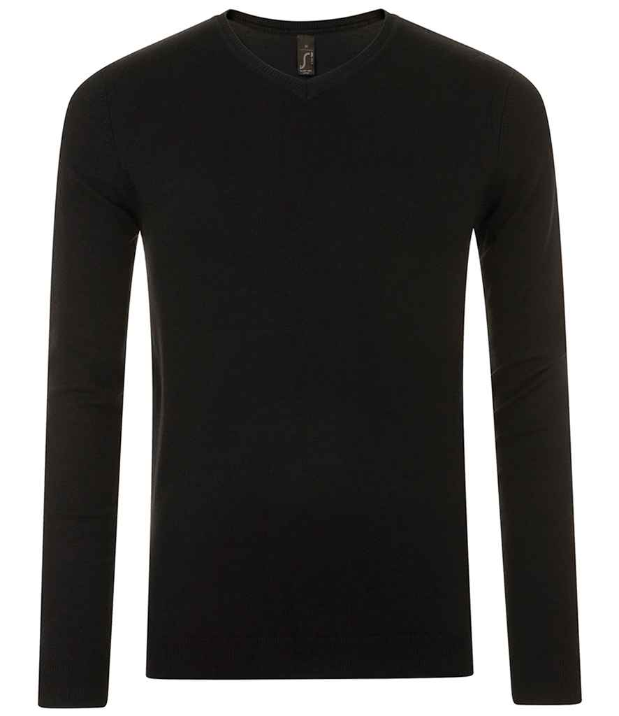 SOL'S Glory V Neck Sweater 01710 - Black