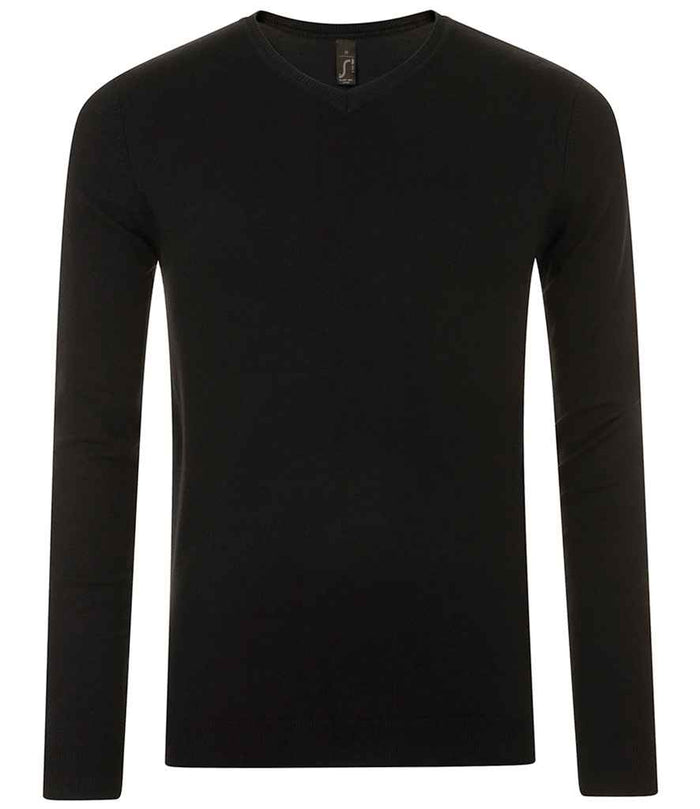 SOL'S Glory V Neck Sweater 01710 - Black