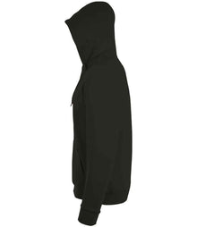SOL'S Stone Zip Hooded Sweatshirt 01714 - 01714 Black Side