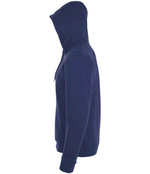 SOL'S Stone Zip Hooded Sweatshirt 01714 - 01714 French Navy Side