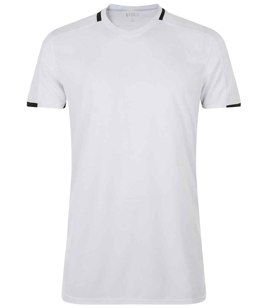 SOL'S Classico Contrast T-Shirt 01717 - White/Black