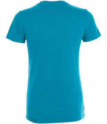SOL'S Ladies Regent T-Shirt 01825 - 01825 Aqua Back
