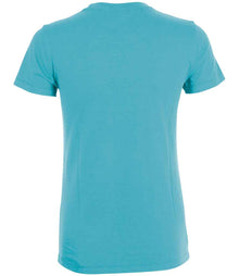 SOL'S Ladies Regent T-Shirt 01825 - 01825 Atoll Blue Back