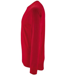 SOL'S Sporty Long Sleeve Performance T-Shirt 02071 - 02071 Red Side