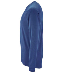 SOL'S Sporty Long Sleeve Performance T-Shirt 02071 - 02071 Royal Blue Side
