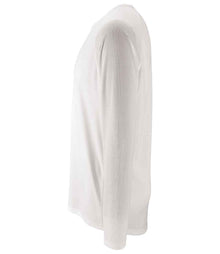 SOL'S Sporty Long Sleeve Performance T-Shirt 02071 - 02071 White Side
