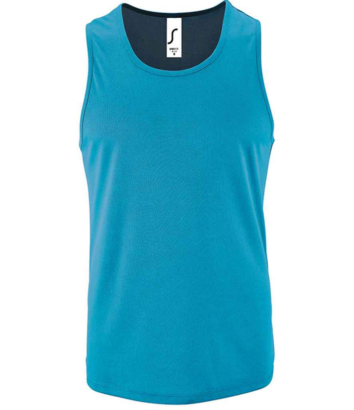 SOL'S Sporty Performance Tank Top 02073 - Aqua