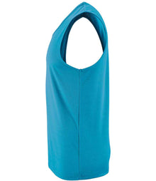 SOL'S Sporty Performance Tank Top 02073 - 02073 Aqua Side