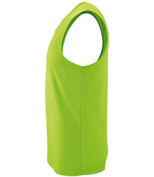 SOL'S Sporty Performance Tank Top 02073 - 02073 Neon Green Side