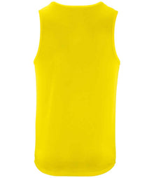 SOL'S Sporty Performance Tank Top 02073 - 02073 Neon Yellow Back