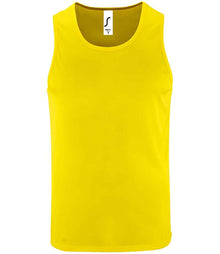 SOL'S Sporty Performance Tank Top 02073 - Neon Yellow