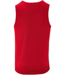 SOL'S Sporty Performance Tank Top 02073 - 02073 Red Back