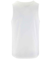 SOL'S Sporty Performance Tank Top 02073 - 02073 White Back