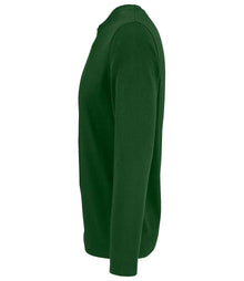 SOL'S Imperial Long Sleeve T-Shirt 02074 - 02074 Bottle Green Side