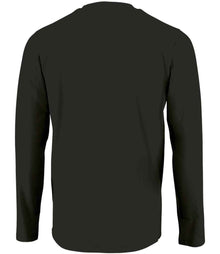 SOL'S Imperial Long Sleeve T-Shirt 02074 - 02074 Deep Black Back