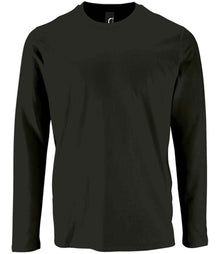 SOL'S Imperial Long Sleeve T-Shirt 02074 - Deep Black