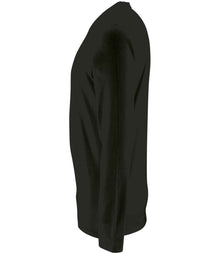 SOL'S Imperial Long Sleeve T-Shirt 02074 - 02074 Deep Black Side