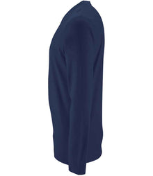 SOL'S Imperial Long Sleeve T-Shirt 02074 - 02074 French Navy Side