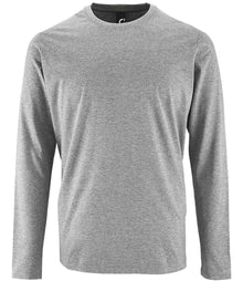 SOL'S Imperial Long Sleeve T-Shirt 02074 - Grey Marl