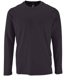SOL'S Imperial Long Sleeve T-Shirt 02074 - Mouse Grey