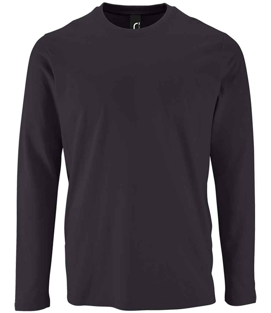 SOL'S Imperial Long Sleeve T-Shirt 02074 - Mouse Grey