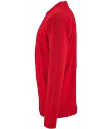 SOL'S Imperial Long Sleeve T-Shirt 02074 - 02074 Red Side