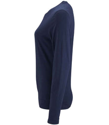 SOL'S Ladies Imperial Long Sleeve T-Shirt 02075 - 02075 French Navy Side