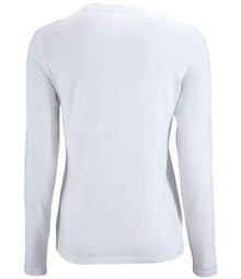 SOL'S Ladies Imperial Long Sleeve T-Shirt 02075 - 02075 White Back