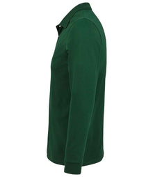 SOL'S Perfect Long Sleeve Piqué Polo Shirt 02087 - 02087 Bottle Green Side