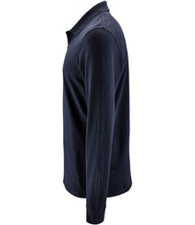 SOL'S Perfect Long Sleeve Piqué Polo Shirt 02087 - 02087 French Navy Side