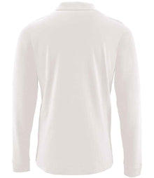 SOL'S Perfect Long Sleeve Piqué Polo Shirt 02087 - 02087 White Back